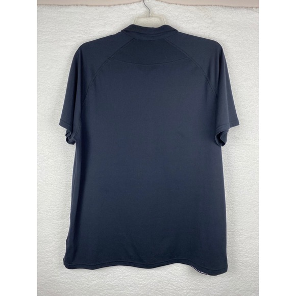 Rhone Mens XXL Black Short Sleeve Performance Polo Shirt Tencel Blend RN141364 - Picture 3 of 11